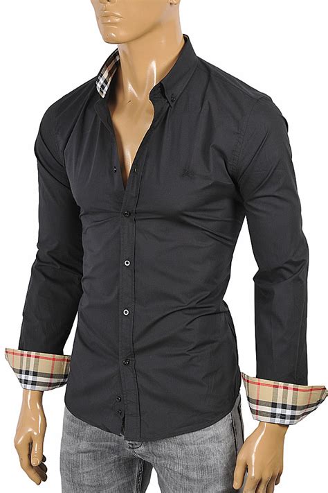 burberry long sleeve shirts sale|burberry men's shirts 3x.